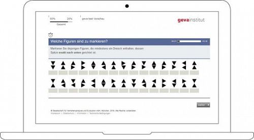 Eignungstest Berufsausbildung: Inhalte - Geva-institut